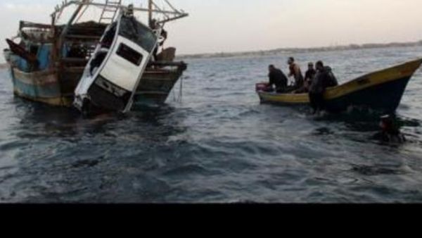 احبطاط محاولة تهريب سيارة من مصر إلى قطاع غزة عبر قارب بحري صغير