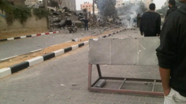 مقر رئاسة الوزراء.الصورة عن توتير
