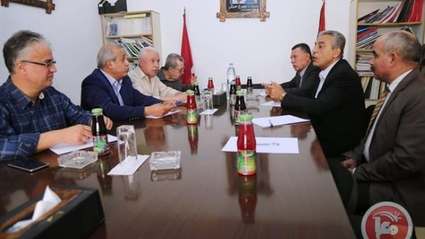 اجتماع بين حركة فتح والجبهة الشعبية في قطاع غزة