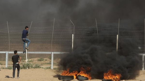 شهيد وعشرات الجرحى في غزة 