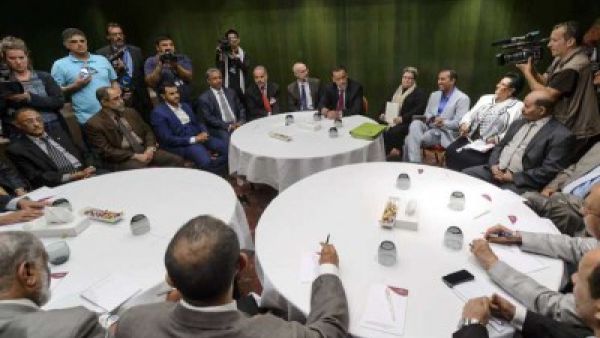 شجار بين أنصار الحكومة اليمنية والحوثيين في مؤتمر صحفي بجنيف