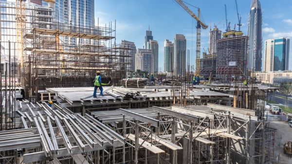 قطاع البناء في الإمارات 