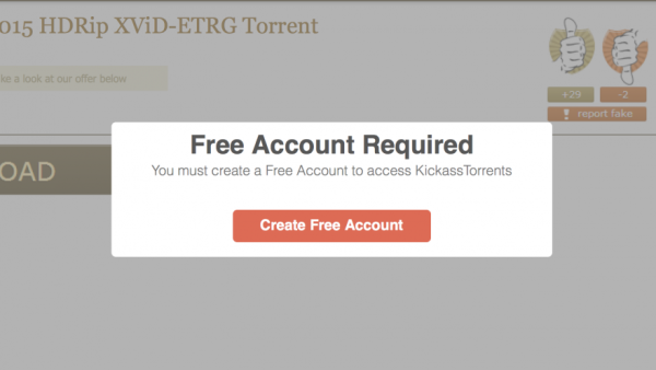 نسخة خبيثة من KickassTorrents تهدف للحصول على معلومات بطاقات الائتمان