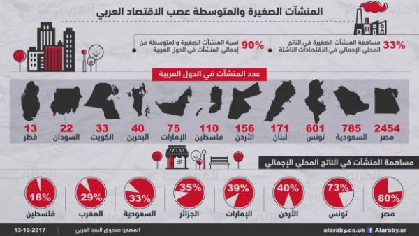 تلعب المنشآت الصغيرة والمتوسطة دوراً بارزاً في تخفيف حدة البطالة في الدول النامية خلال السنوات المقبلة