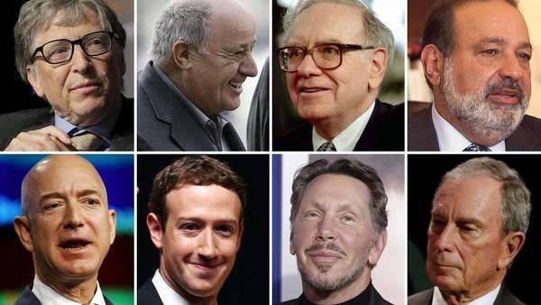 8 أشخاص ربحوا 116 مليار دولار خلال أسبوعين
