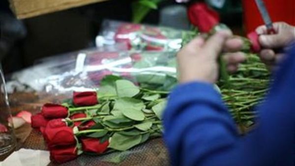 A Bahraini couple decided to celebrate Valentine's Day last weekend due to uncertainty about the situation tomorrow