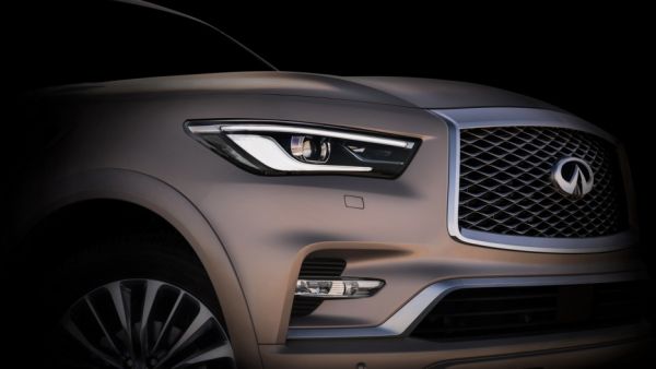 إنفينيتي تنشر الصور التشويقية الأولى لـ QX80 الجديدة كلياً
