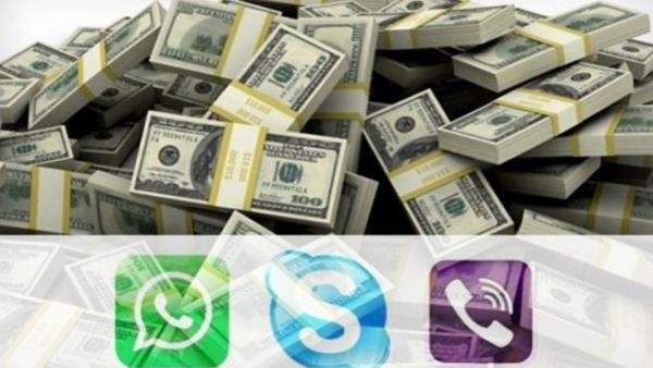 خدمات فايبر وسكايب  وواتس أب 