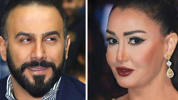 Ghada and Qusai sit together on the judging panel of Arab Casting. (Bitajarod)