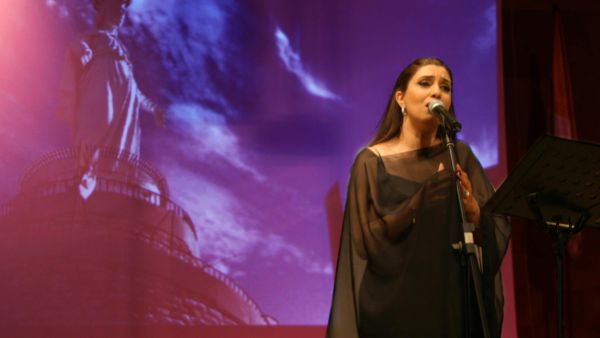 The renowned Lebanese Ghada Shbeir's concert will close the 13th Bibliotheca Alexandrina Summer Festival. Shbeir talks about her journey with music and Arab-Andalusian heritage. (Facebook)