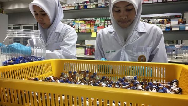 The global halal economy is estimated to reach $6.4 trillion by 2018, compared to $3.2 trillion in 2012. (AFP)