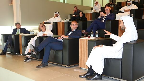 Members of Qatar Foundation’s leadership team meet with a press delegation from France and Belgium Members of Qatar Foundation’s leadership team meet with a press delegation from France and Belgium