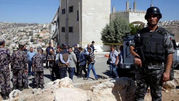 Jordanian security forces (Twitter)