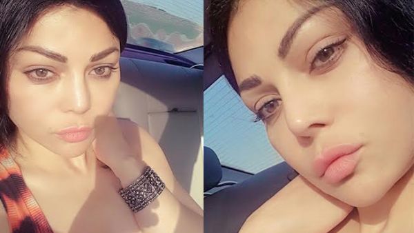 Haifa looks gorgeous makeup-free! (Instagram)