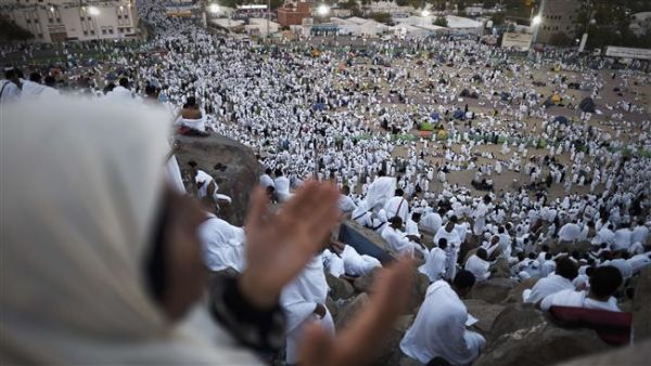 A woman performs prayers during her Hajj pilgrimage to Mecca, Islam's holiest city.  (AFP/File)