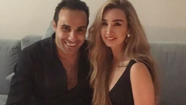 هنا الزاهد وخطيبها أحمد فهمي