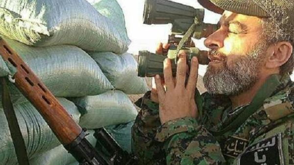 مصطفى رشيد بور لقي مصرعه قرب منطقة السيدة زينب في دمشق 