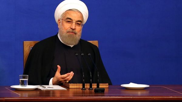 Iranian President Hassan Rouhani speaks during a press conference on March 6, 2016 in the capital Tehran.  (AFP/Atta Kenare)