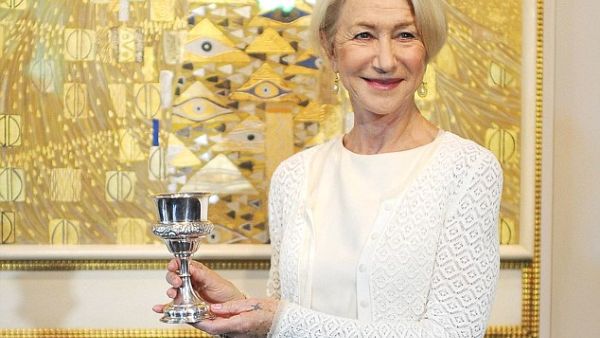 Mirren receives the World Jewish Congress honour in Vienna. (Shutterstock))