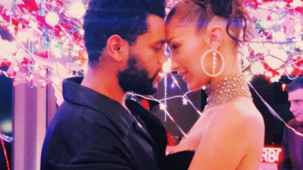 The pair started dating again in July  (Source: BellaHadid / Instagram ) 