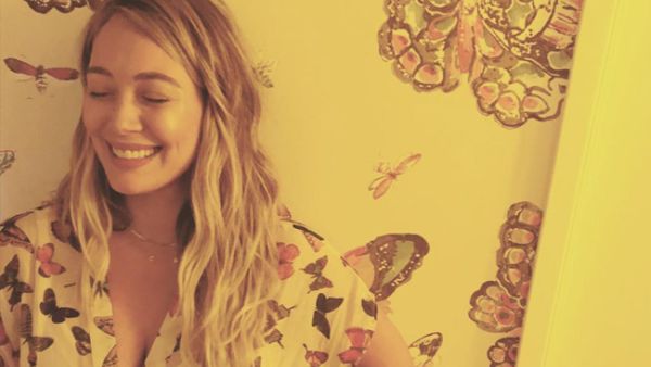 Hilary Duff is  expecting a baby girl (Source: hilaryduff / Instagram ) 