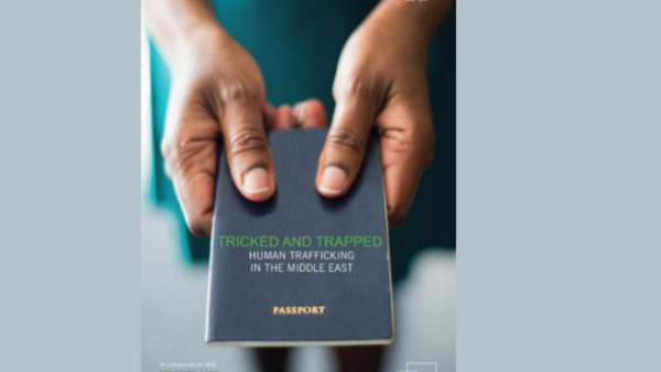 The raging war in Syria is no obstacle to human trafficking.