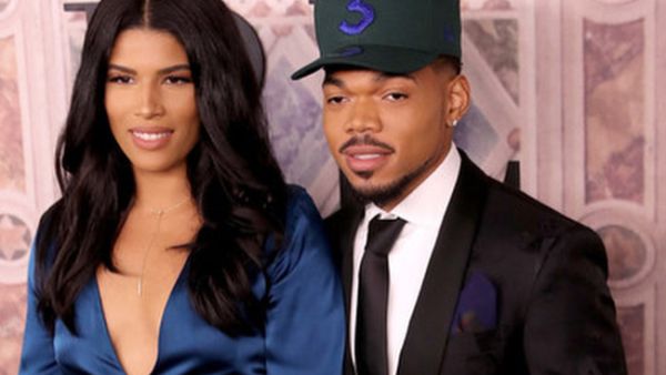 They're officially husband and wife.(Source: chancetherapper / Instagram )