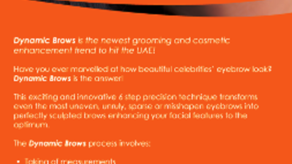 Dynamic Brows brochure 
