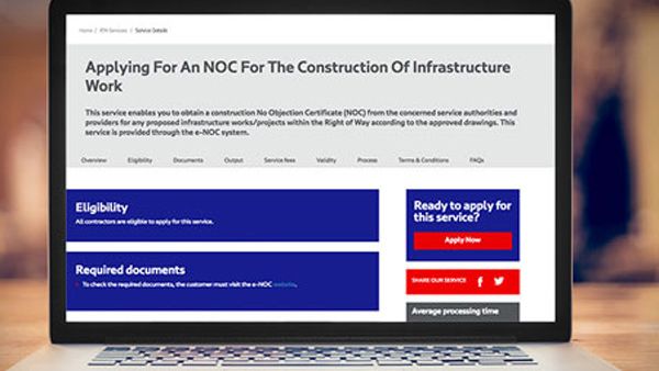 The online processing of these NOCs are part of the coordination with service entities in Dubai towards making the smart transition a reality, said the RTA in a statement. The online processing of these NOCs are part of the coordination with service entities in Dubai towards making the smart transition a reality, said the RTA in a statement.