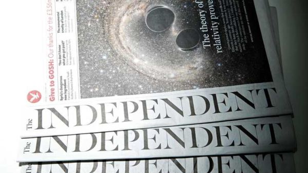 صحيفة "ذي اندبندنت" البريطانية تصدر عددها الورقي الأخير