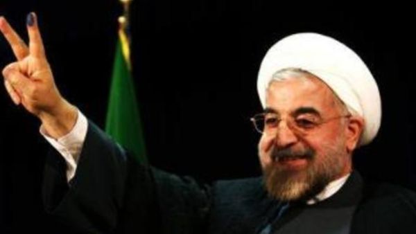  الرئيس الايراني المنتخب رجل الدين المعتدل حسن روحاني