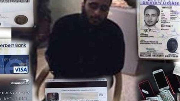 الأسير الأمريكية كما أظهره تلفزيون كردي - تويتر