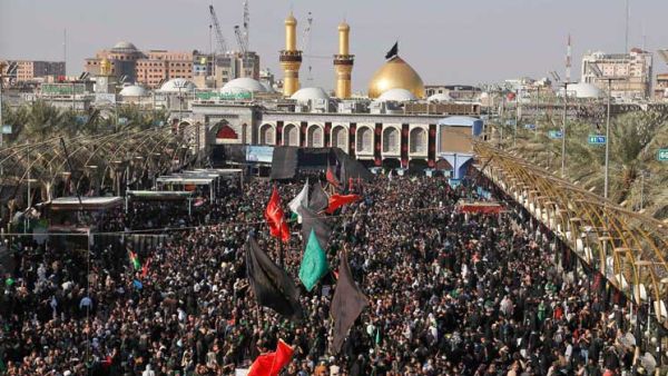 ملايين الشيعة يحييون أربعينية الإمام الحسين في كربلاء العراق
