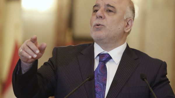 Iraq´s premier-designate Haidar al-Abadi says that "weapons must remain in the hand of the state" (Sabah Arar / AFP).