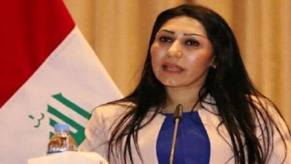 النائبة بالبرلمان العراقي، عن التحالف الكردستاني، ريزان دلير