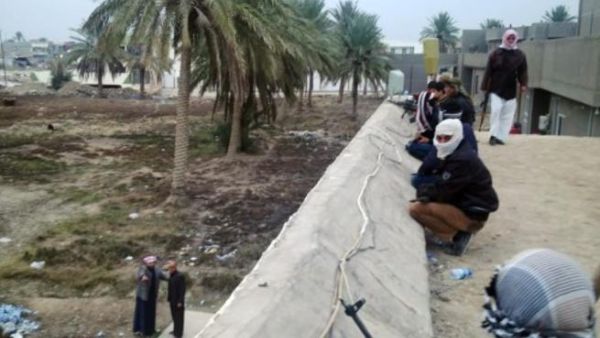 مسلحون معارضون للحكومة في الرمادي/أ.ف.ب