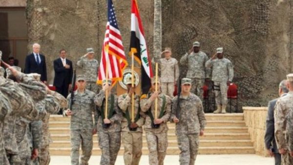 القوات الأميركية تنسحب من العراق بعد إحتلاله عام 2003 وإسقاط نظام صدام حسين