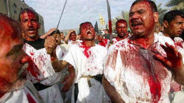 The traditions of Ashura, a holy day Shi'ite Muslims will observe Sunday, started in the Middle East and spread to Iran and South Asia, where they have been practiced for centuries. [atlasshrugs]