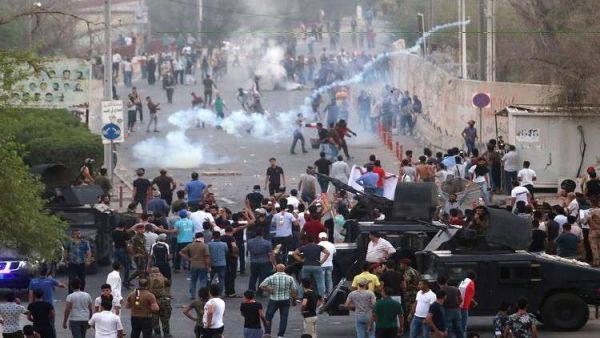 احتجاجات سابقة في البصرة جنوب العراق/ أرشيفية