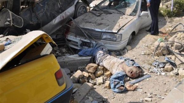 احد ضحايا تفجير الكوت/أ.ف.ب