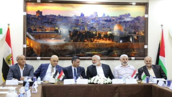  الوفد المصري زار غزة الاثنين لعدة ساعات، التقى خلالها قادة حركة حماس