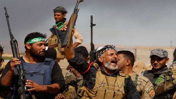 مقاتلون من الحشد الشعبي