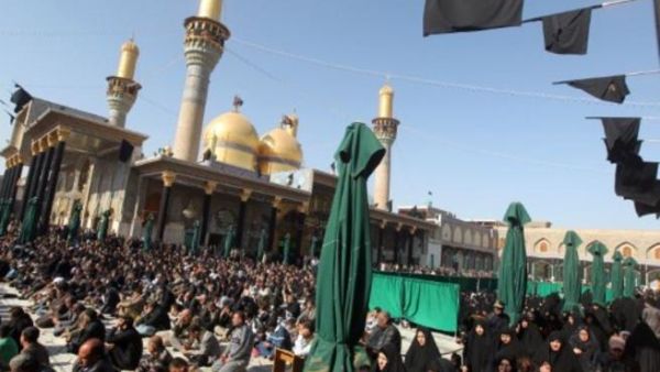 تدفق الزوار مشيا على الأقدام كتقليد لإحياء ذكرى وفاة الإمام الكاظم