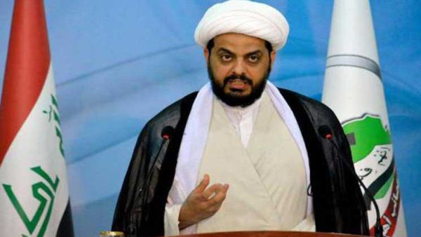 الأمين العام لـ"حركة عصائب أهل الحق" قيس الخزعلي