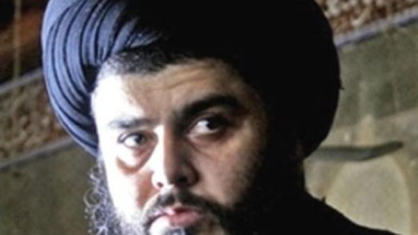 الزعيم العراقي الشيعي مقتدى الصدر