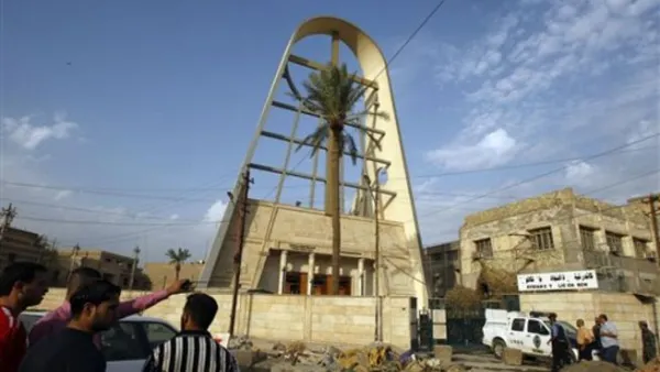 كنيسة سيدة النجاة/أ.ف.ب