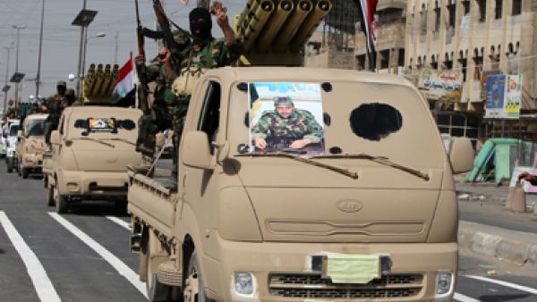  استعراضات مسلحة للشيعة في عدة مناطق من العراق بينها بغداد