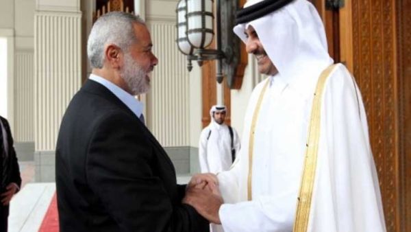 أمير قطر وهنية