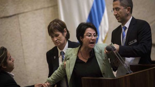 النائب العربي في الكنيست حنين زعبي