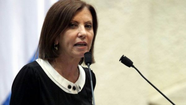  زعيمة حزب “ميرتس″ اليساري الإسرائيلي المعارض، زهافا غلؤون